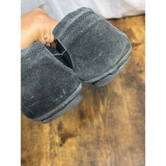 Tatami by Birkenstock Men's 41 Leather Loafers Black Comfort Slip On Moc Toe - Picture 10 of 10